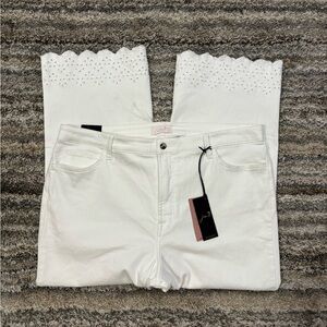 Jen7/ 7 For All Mankind Cropped Wide Leg Jeans Sz 20 NWT | Jen7 Wide Leg Jeans